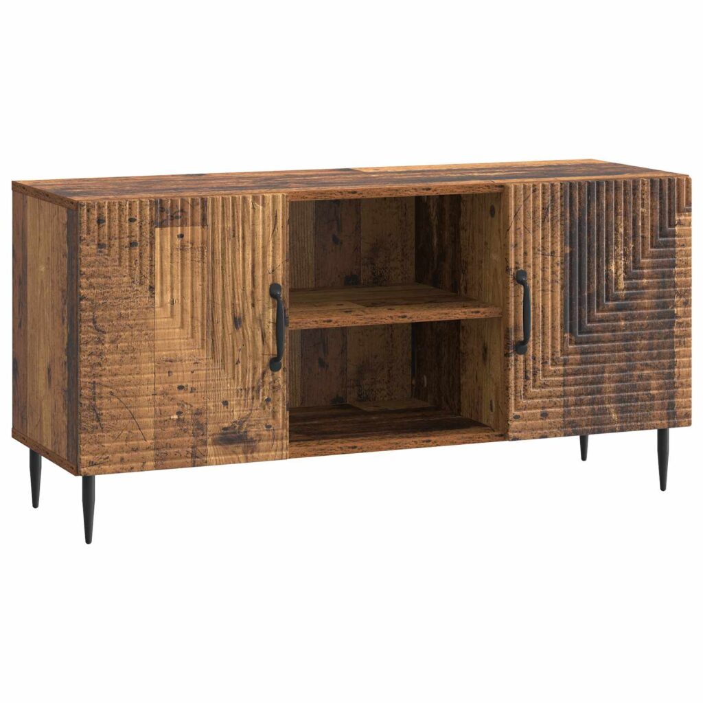 TV-kaappi Vanha puu 102 x 34,5 x 50 cm Tekninen puu