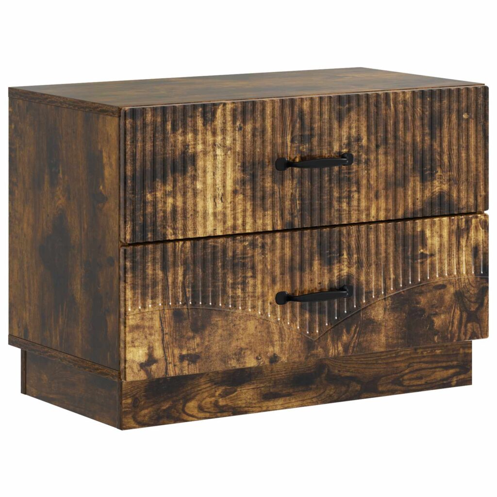 Yöpöytäkaappi Savutammi 62 x 34,5 x 44,5 cm Tekninen puu