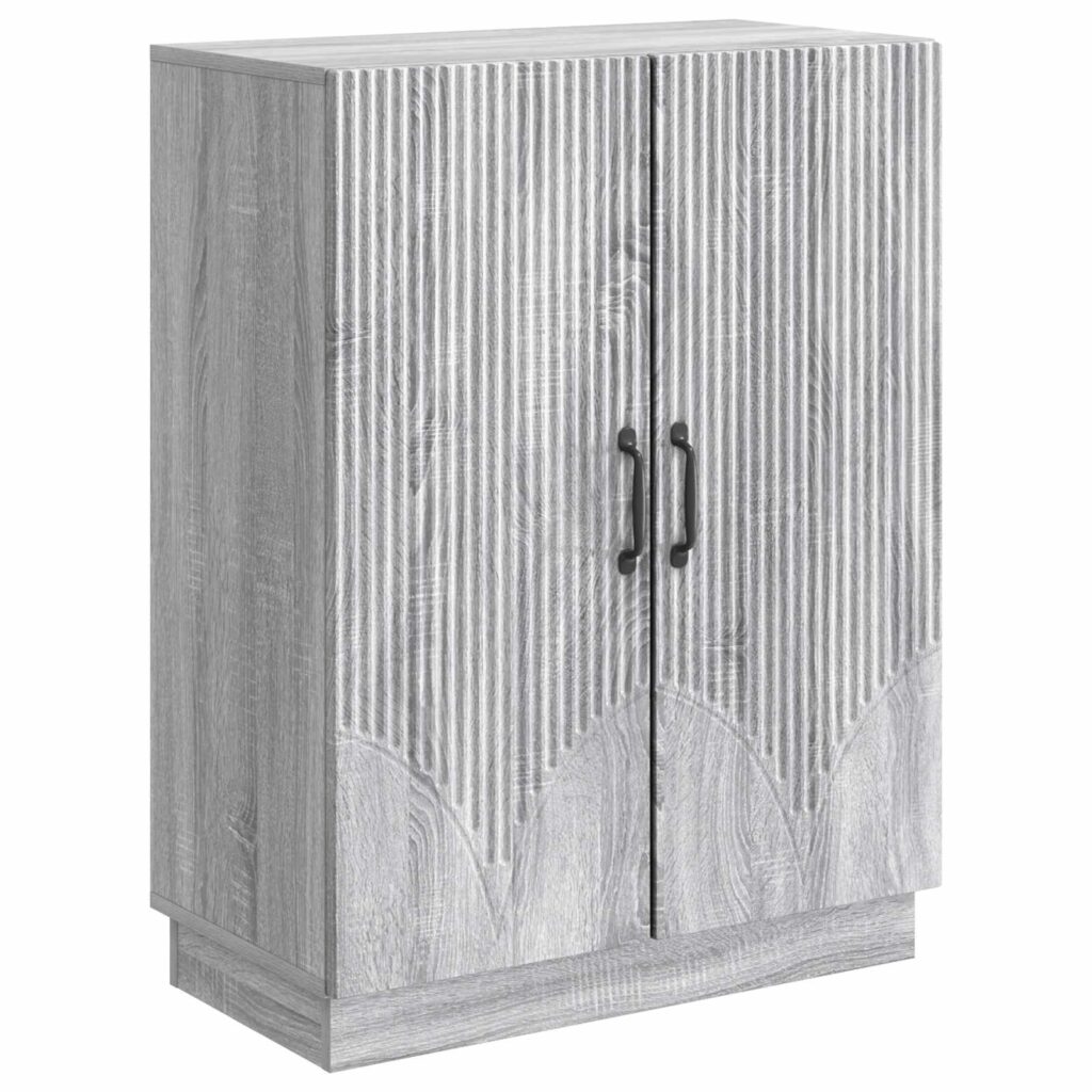 Sivupöytä Harmaa sonoma 66 x 34,5 x 87 cm Tekninen puu