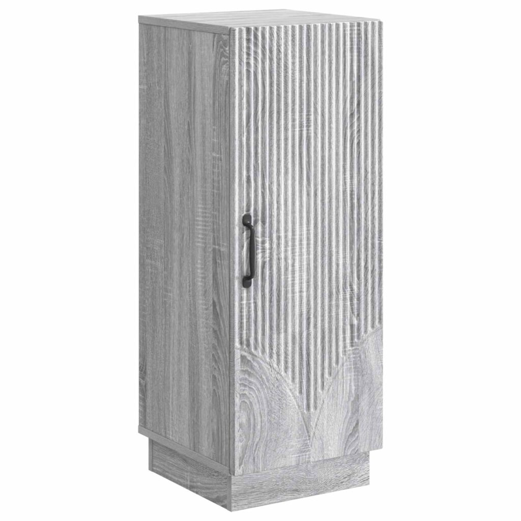 Sivupöytä Harmaa sonoma 33 x 34,5 x 87 cm Tekninen puu