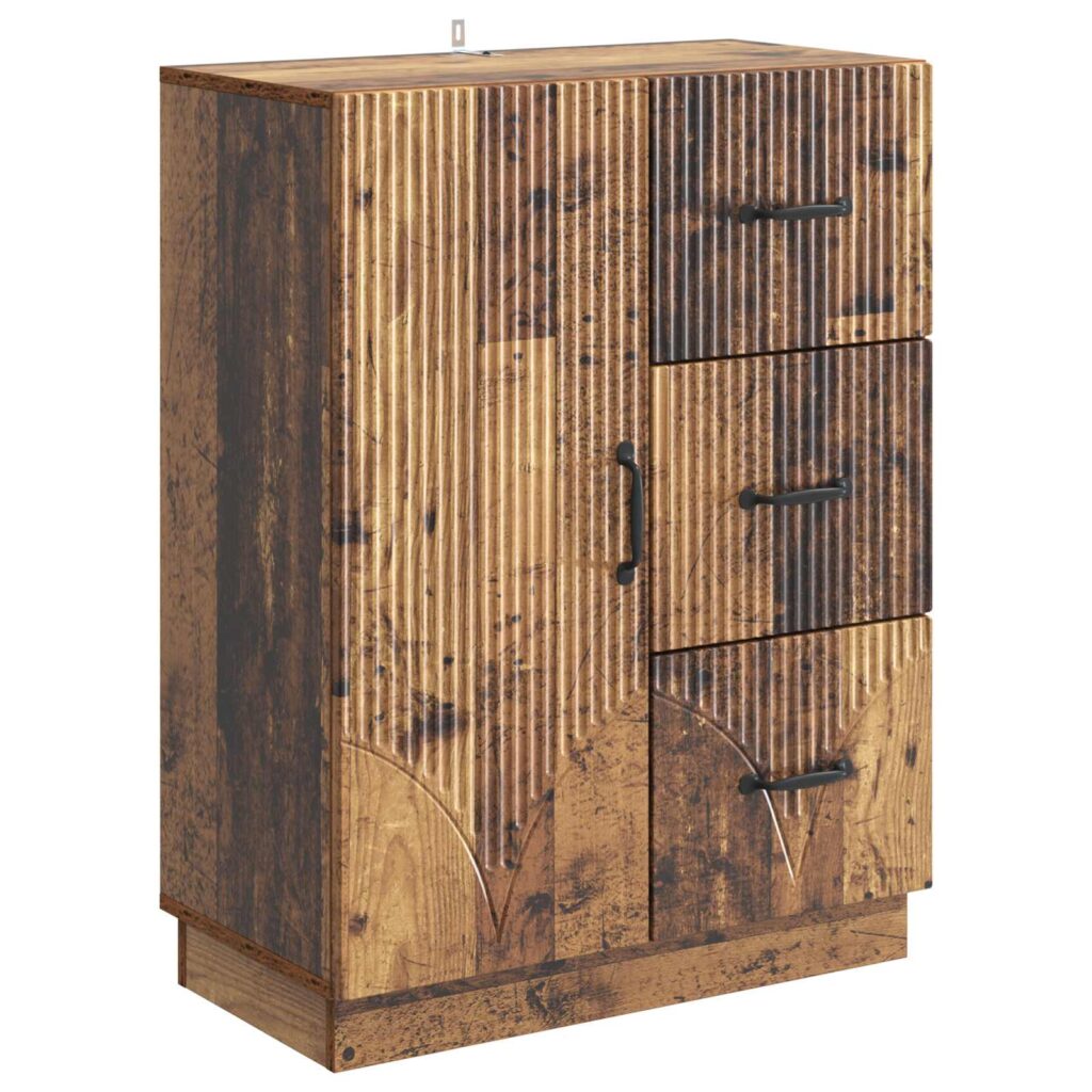 Sivupöytä Vanha puu 66 x 34,5 x 87 cm Tekninen puu