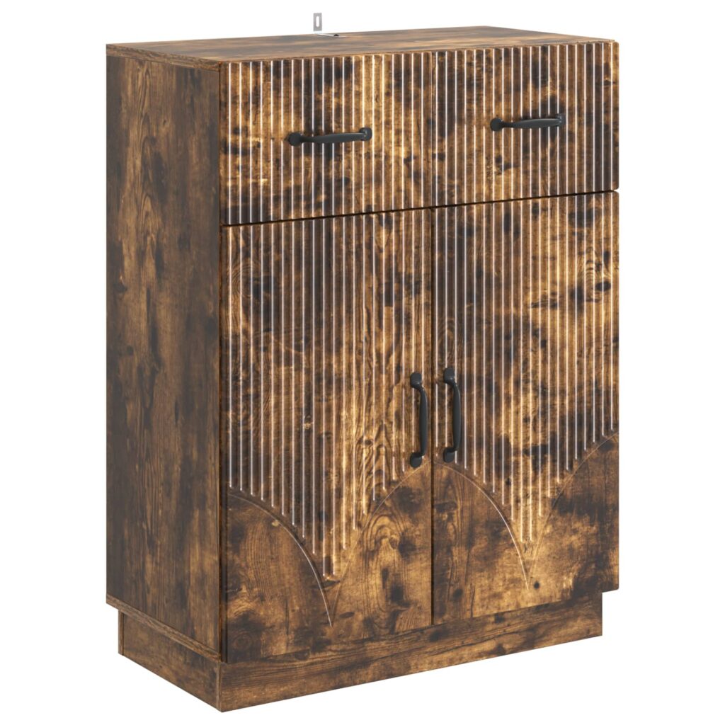 Sivupöytä Savutammi 66 x 34,5 x 87 cm Tekninen puu