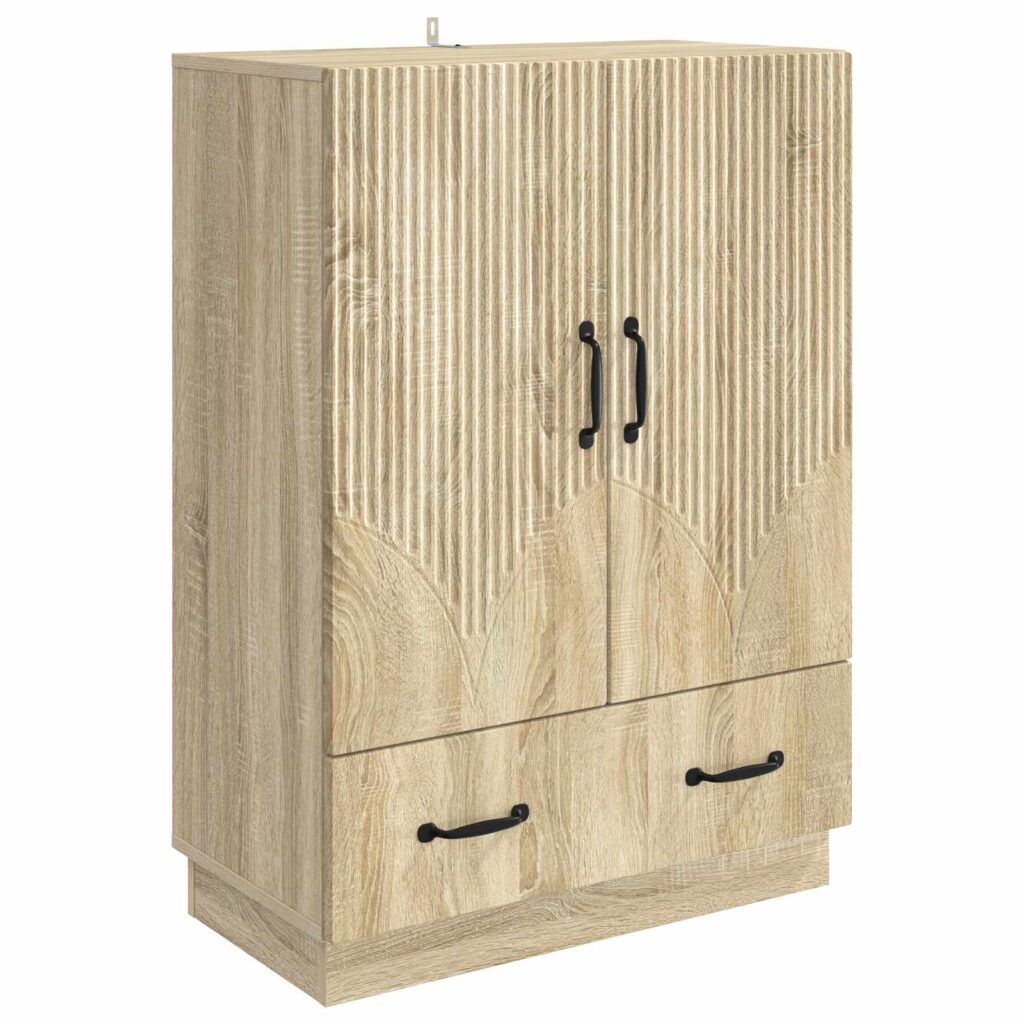 Sivupöytä Sonoma-tammi 66 x 34,5 x 92 cm Tekninen puu