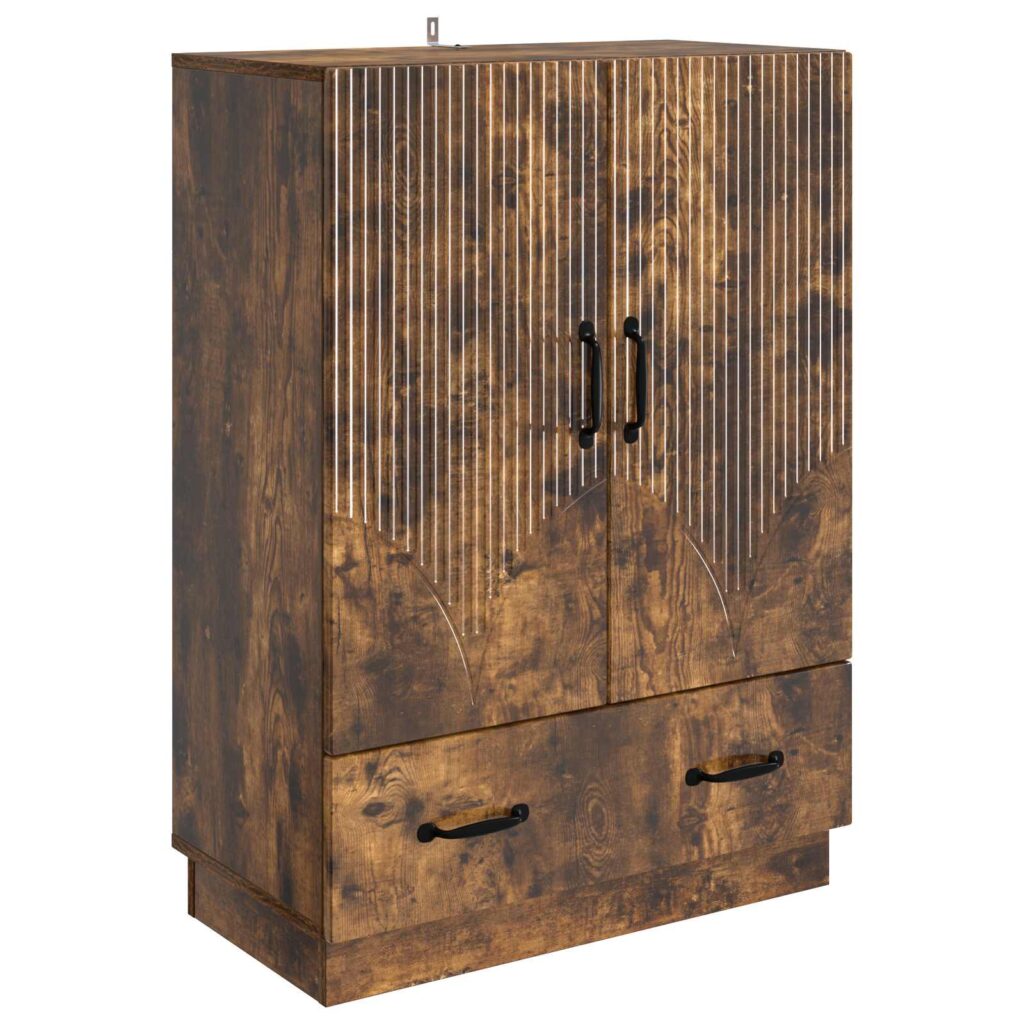 Sivupöytä Savutammi 66 x 34,5 x 92 cm Tekninen puu