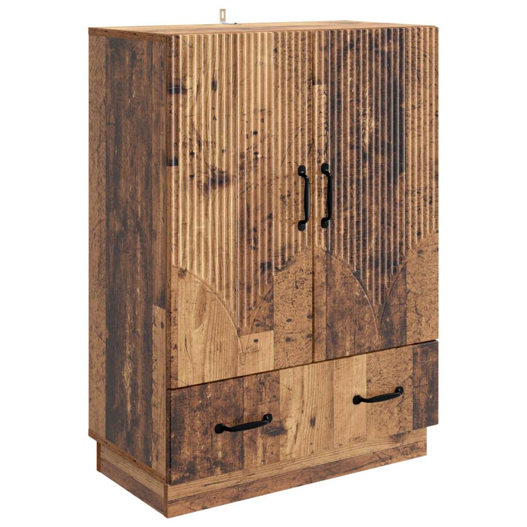 Sivupöytä Vanha puu 66 x 34,5 x 92 cm Tekninen puu