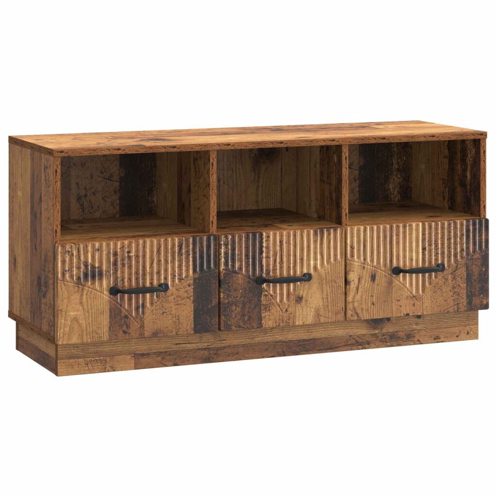 TV-kaappi Vanha puu 102 x 34,5 x 47 cm Tekninen puu