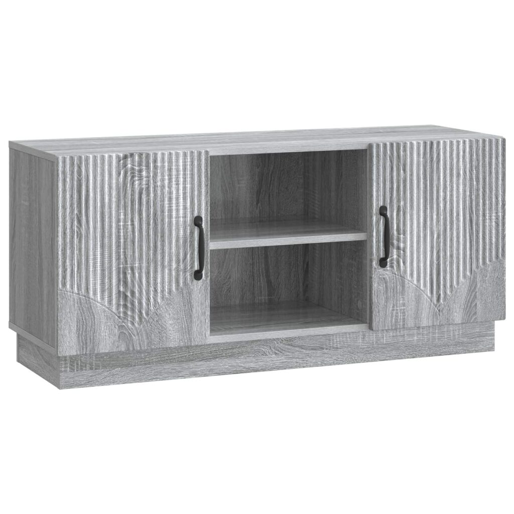 TV-kaappi Harmaa sonoma 102 x 34,5 x 47 cm Tekninen puu