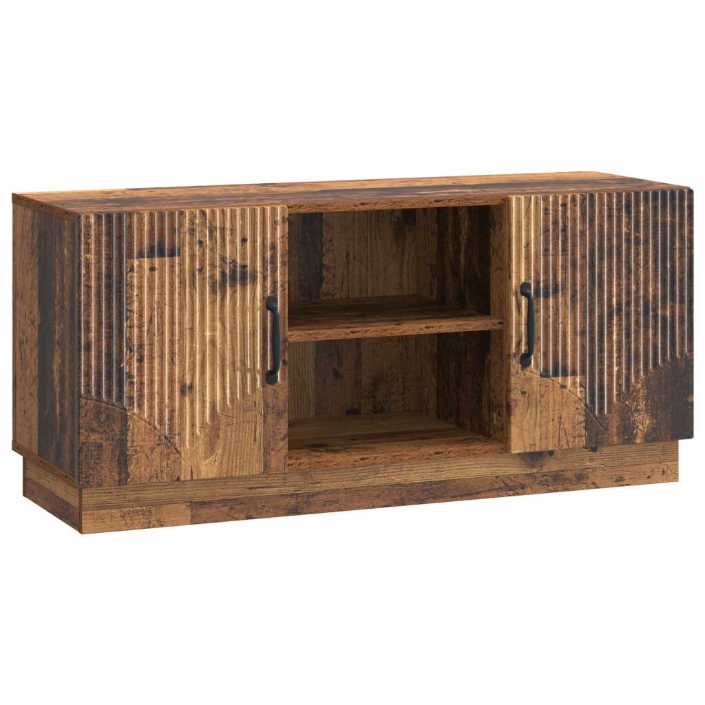 TV-kaappi Vanha puu 102 x 34,5 x 47 cm Tekninen puu