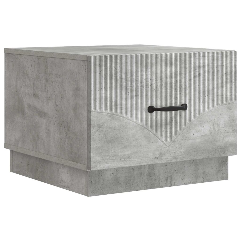 Sohvapöytä Betoninharmaa 49 x 50 x 37 cm Tekninen puu