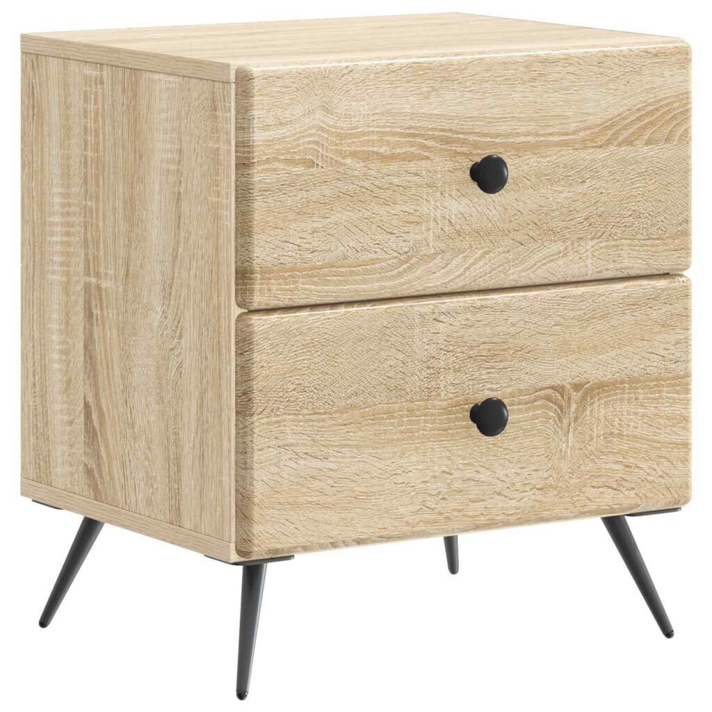 Yöpöytäkaappi Sonoma-tammi 43 x 34,5 x 47,5 cm Tekninen puu