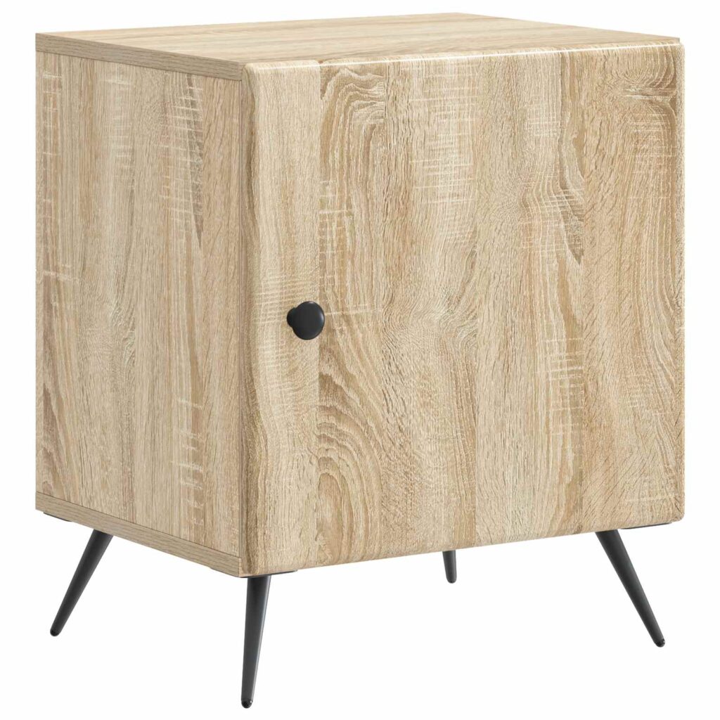 Yöpöytäkaappi Sonoma-tammi 43 x 34,5 x 50 cm Tekninen puu
