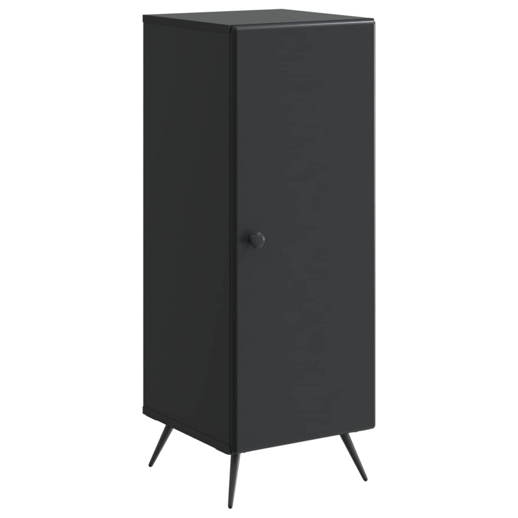 Sivupöytä Musta 33 x 34,5 x 90 cm Tekninen puu