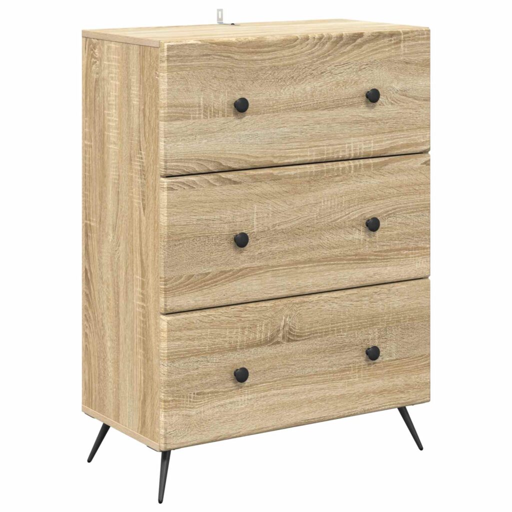 Laatikkokaappi Sonoma-tammi 66 x 34,5 x 90 cm Tekninen puu