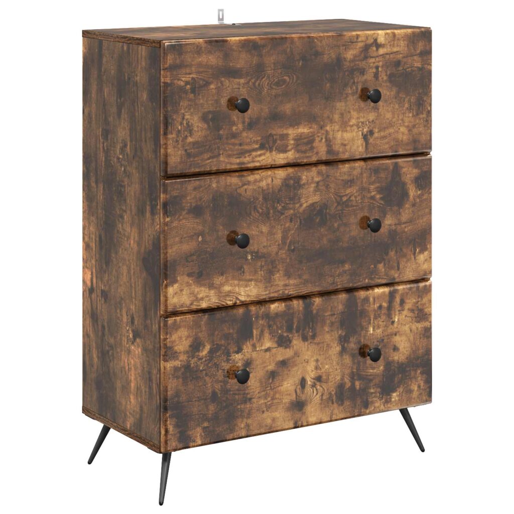 Laatikkokaappi Savutammi 66 x 34,5 x 90 cm Tekninen puu