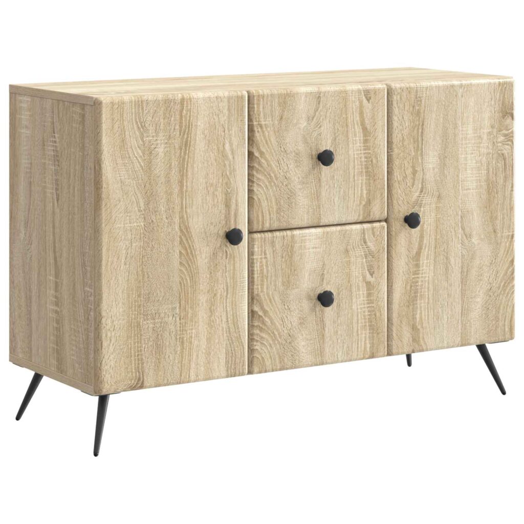 Sivupöytä Sonoma-tammi 89 x 34,5 x 60 cm Tekninen puu