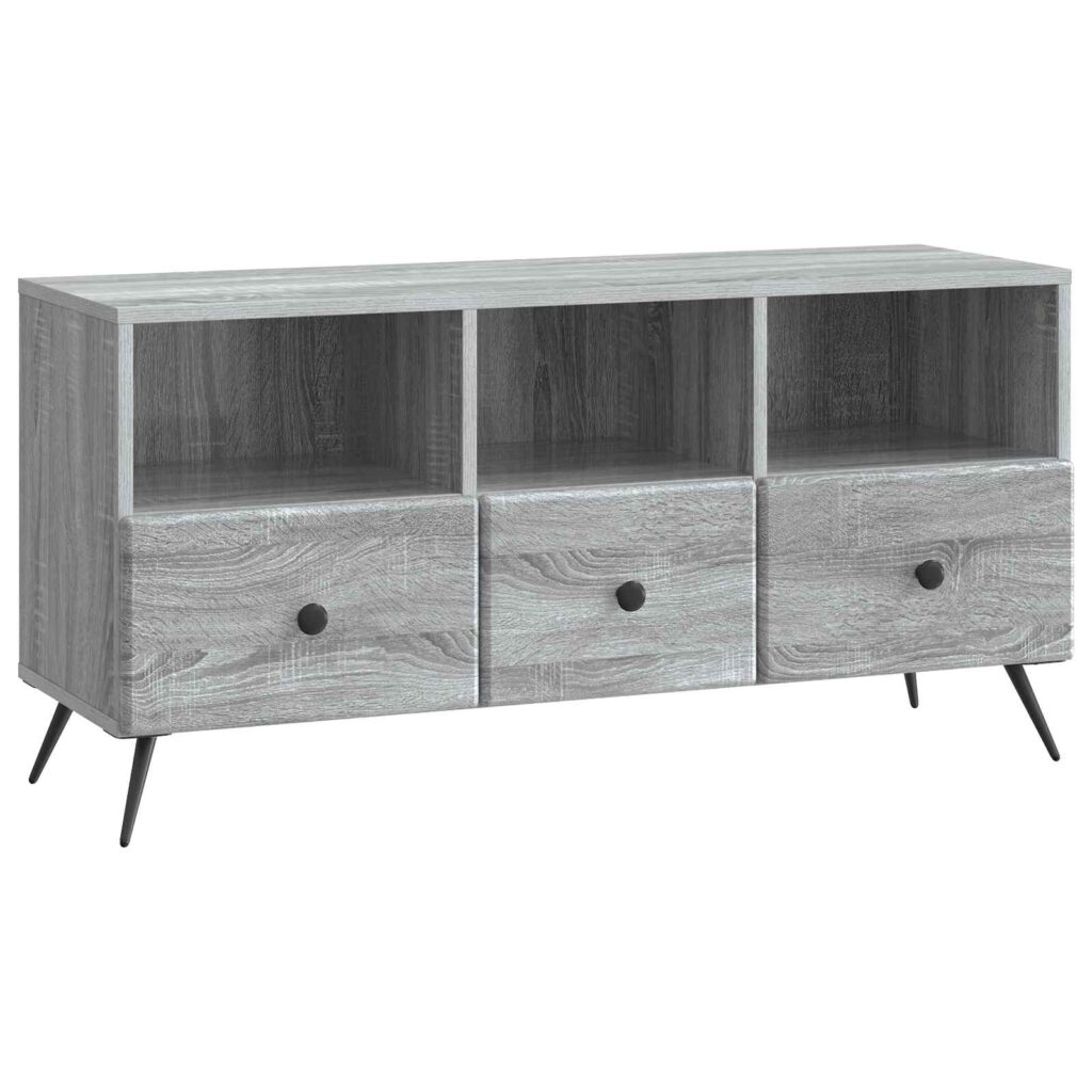 TV-kaappi Harmaa sonoma 102 x 34,5 x 50 cm Tekninen puu