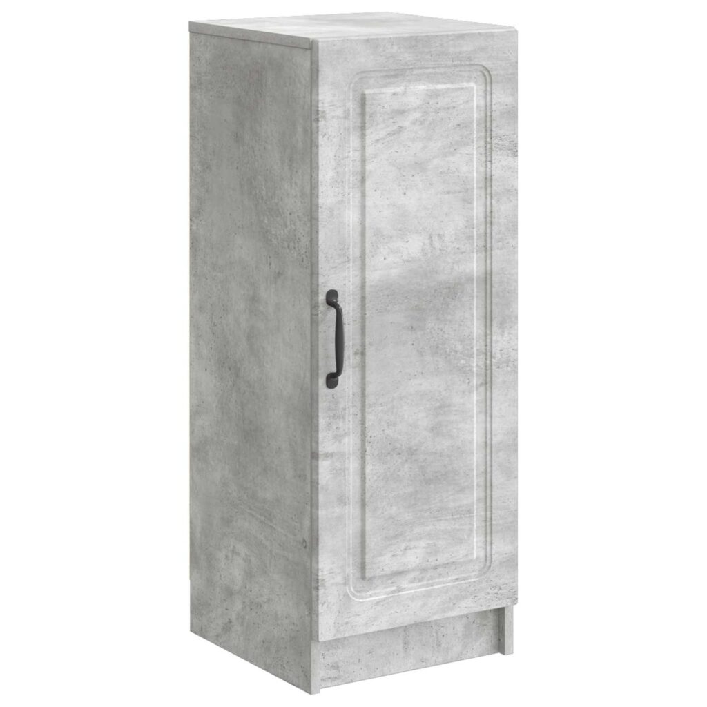 Sivupöytä Betoninharmaa 33 x 34,5 x 87 cm Tekninen puu