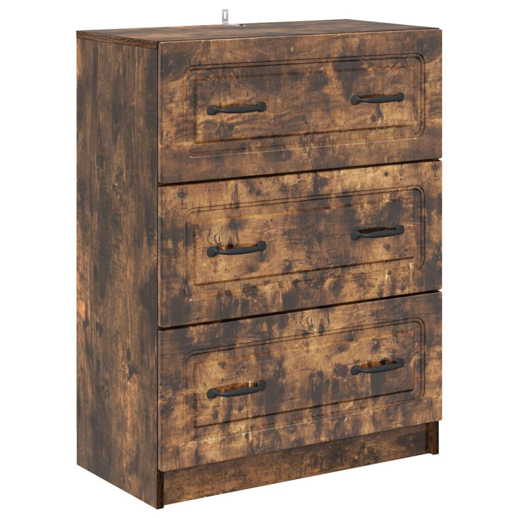 Laatikkokaappi Savutammi 66 x 34,5 x 87 cm Tekninen puu