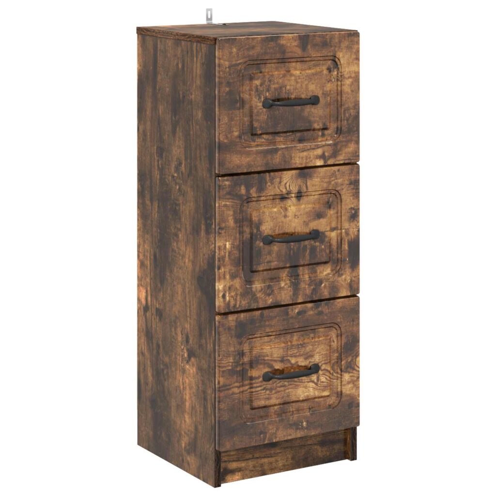 Laatikkokaappi Savutammi 33 x 34,5 x 87 cm Tekninen puu