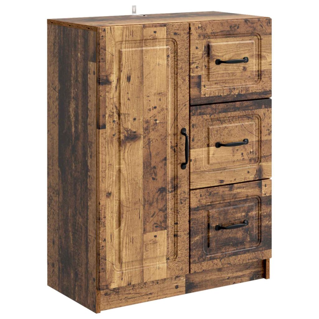 Sivupöytä Vanha puu 66 x 34,5 x 87 cm Tekninen puu