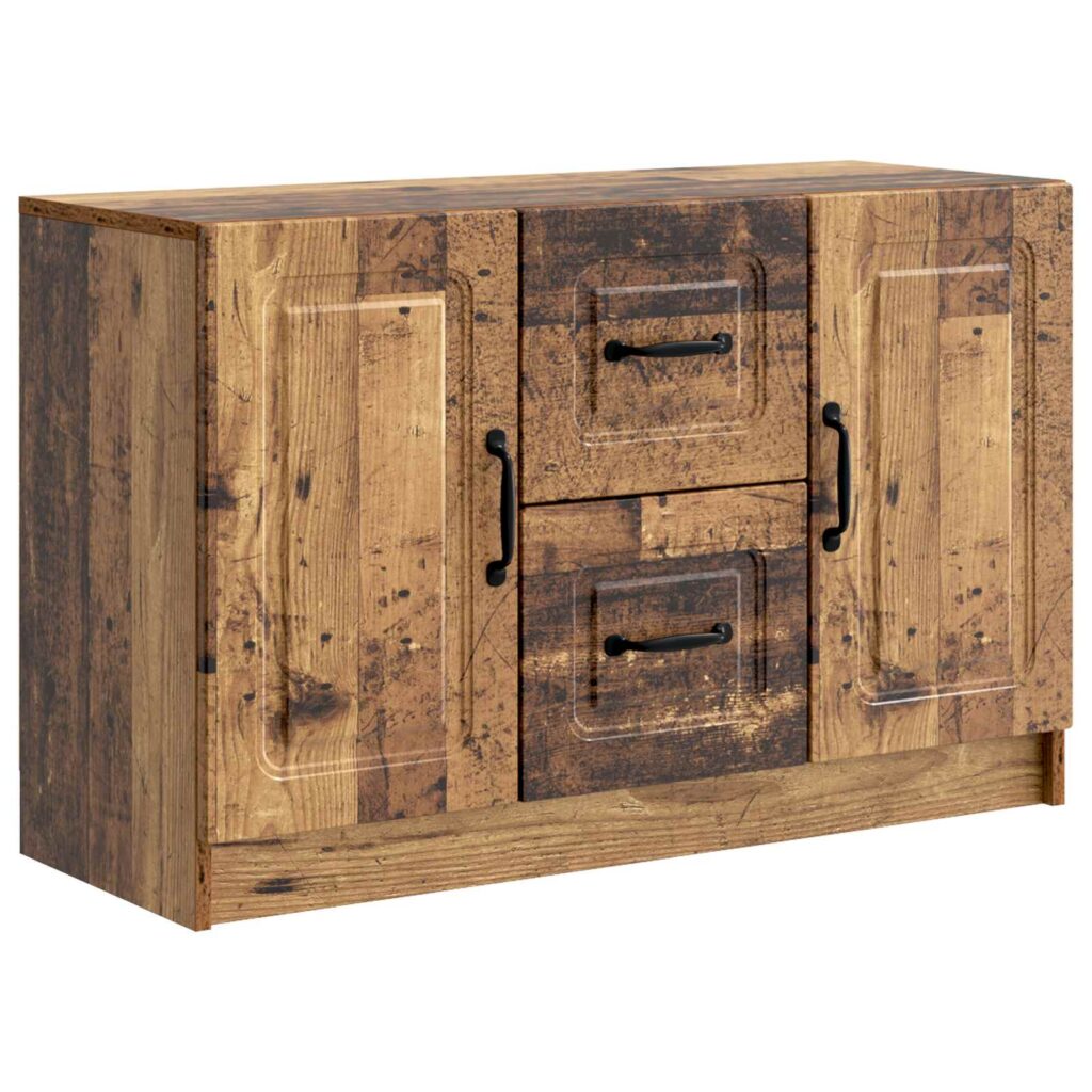 Sivupöytä Vanha puu 89 x 34,5 x 57 cm Tekninen puu