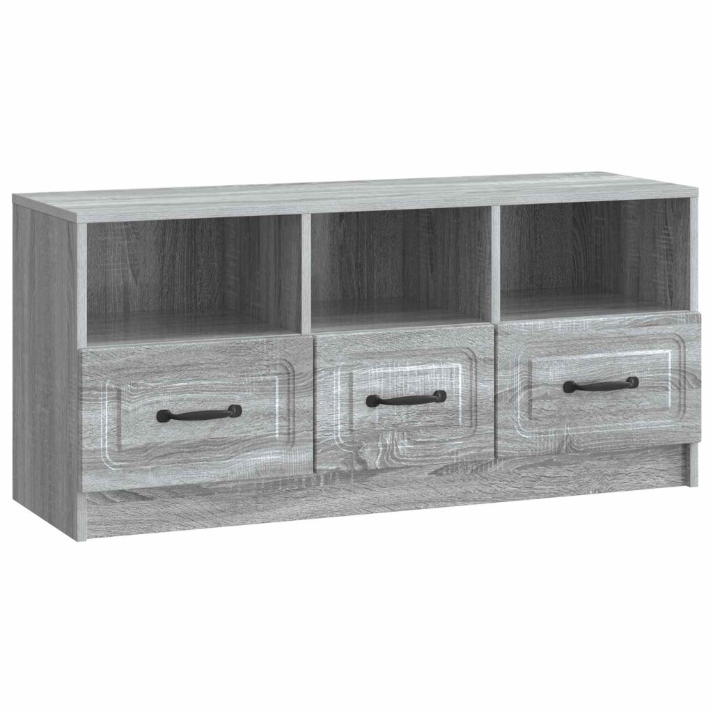 TV-kaappi Harmaa sonoma 102 x 34,5 x 47 cm Tekninen puu