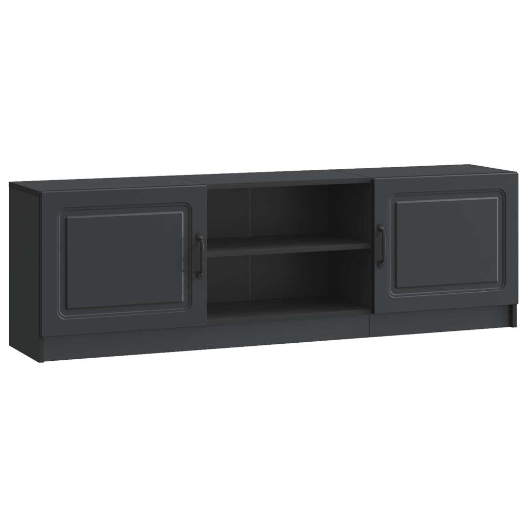 TV-kaappi Musta 150 x 31 x 47 cm Tekninen puu