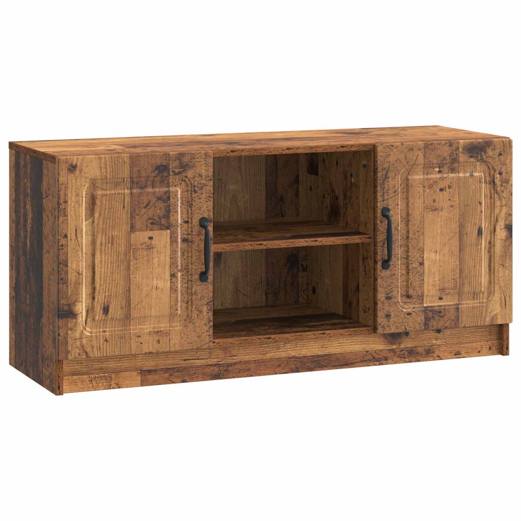TV-kaappi Vanha puu 102 x 34,5 x 47 cm Tekninen puu