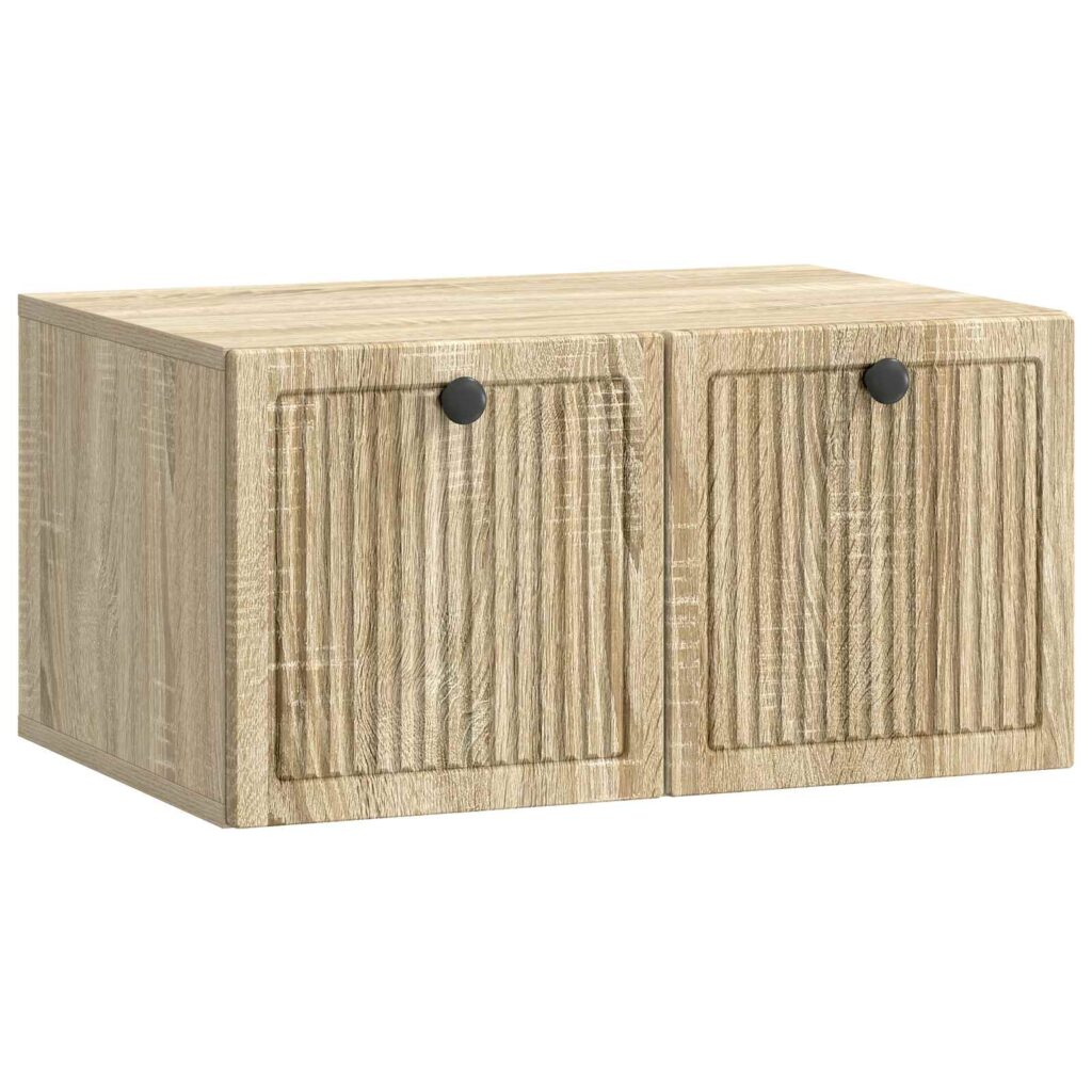 Seinälle asennettava TV-kaappi Sonoma-tammi 59,5 x 41 x 30 cm