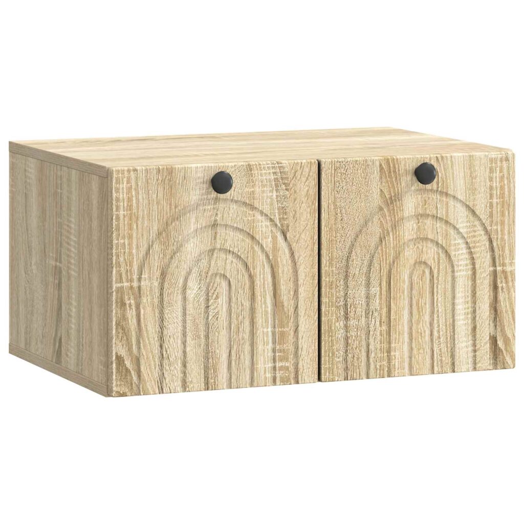 Seinälle asennettava TV-kaappi Sonoma-tammi 59,5 x 41 x 30 cm