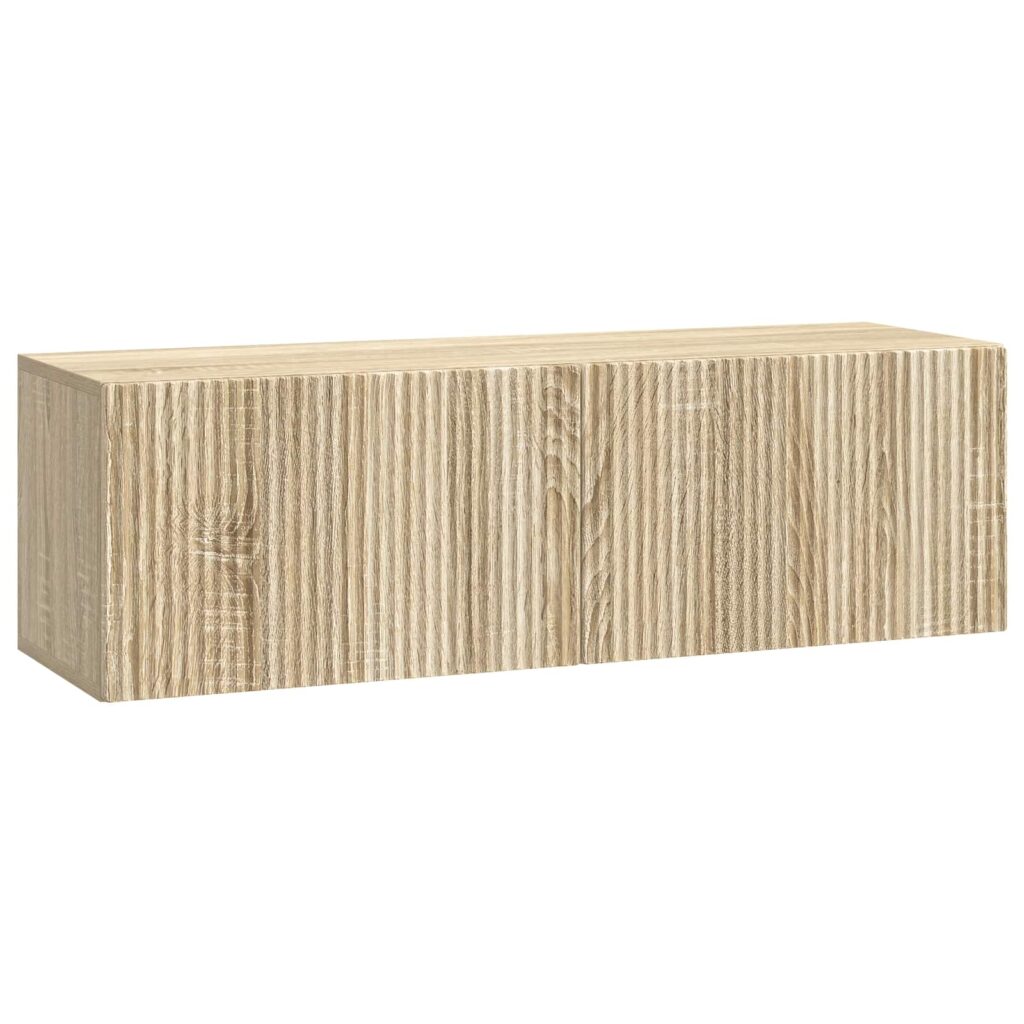 Seinälle asennettava TV-kaappi Sonoma-tammi 98 x 31 x 30 cm