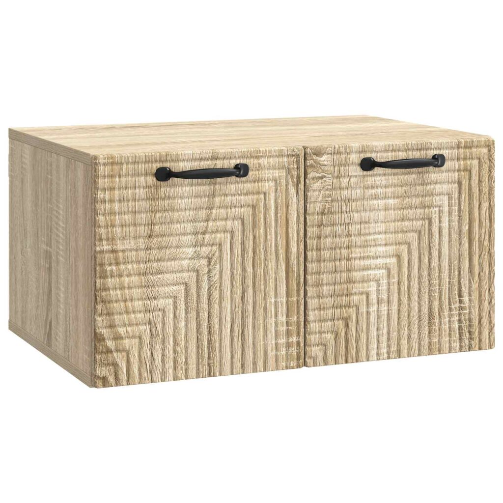 Seinälle asennettava TV-kaappi Sonoma-tammi 59,5 x 41 x 30 cm