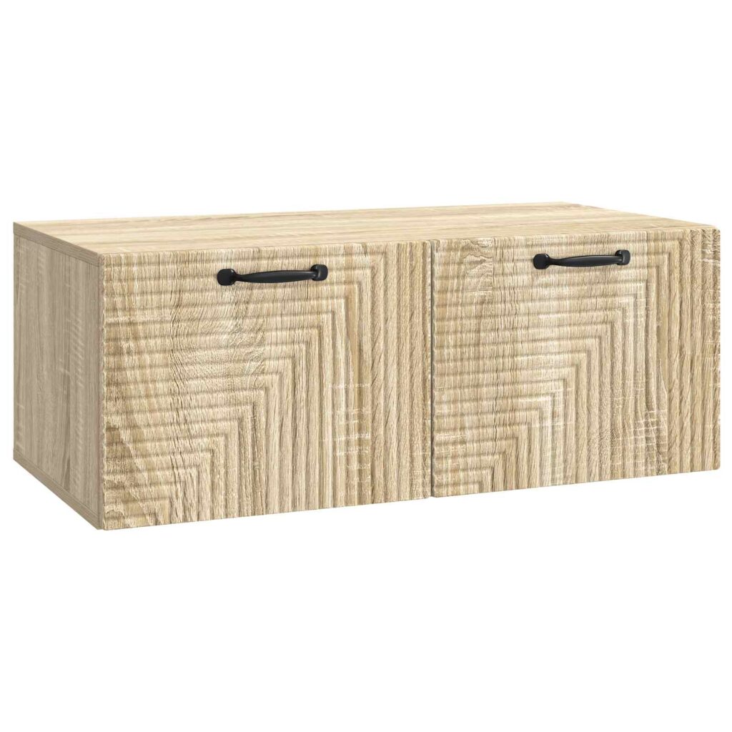 Seinälle asennettava TV-kaappi Sonoma-tammi 78,5 x 41 x 30 cm