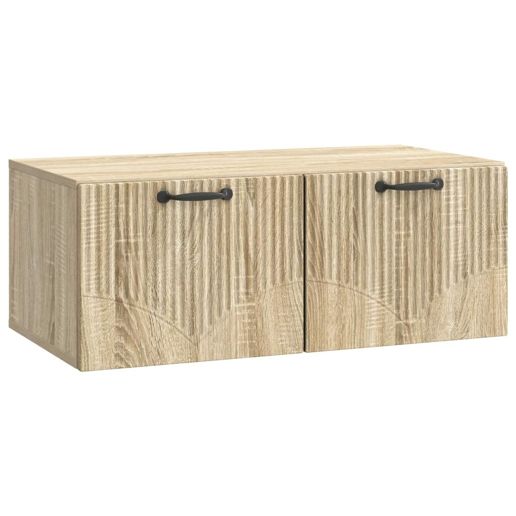Seinälle asennettava TV-kaappi Sonoma-tammi 78,5 x 41 x 30 cm