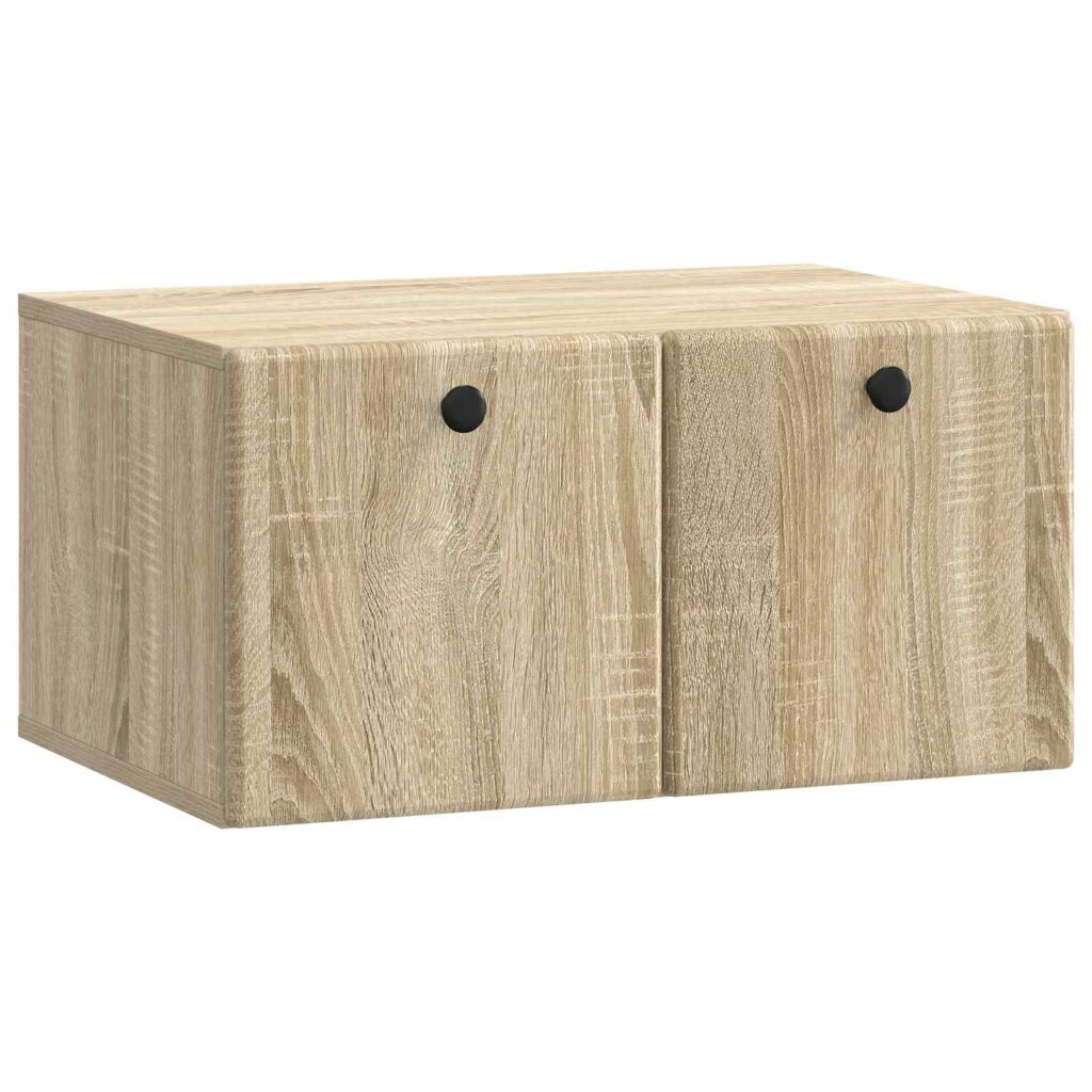 Seinälle asennettava TV-kaappi Sonoma-tammi 59,5 x 41 x 30 cm
