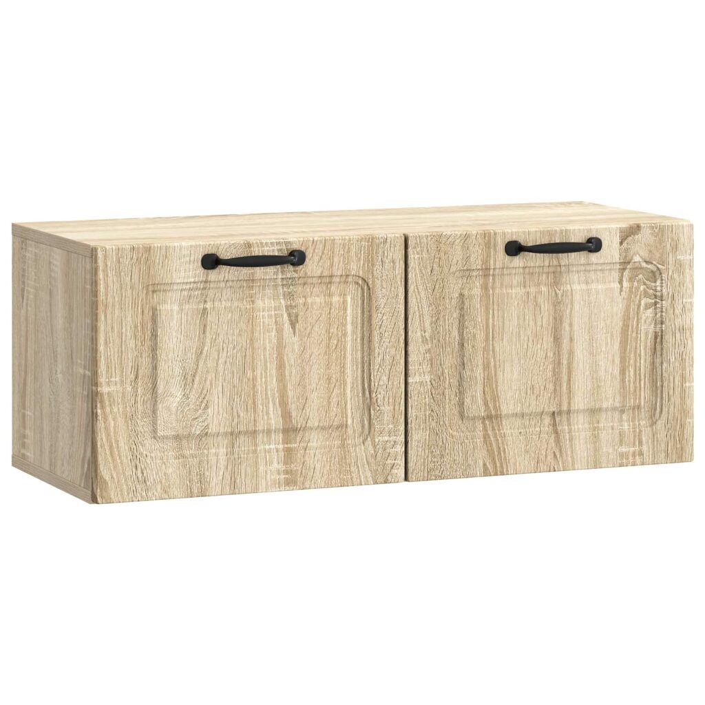 Seinälle asennettava TV-kaappi Sonoma-tammi 78,5 x 31 x 30 cm