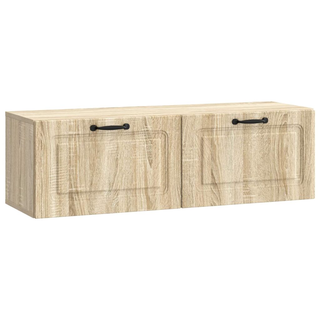 Seinälle asennettava TV-kaappi Sonoma-tammi 98 x 31 x 30 cm