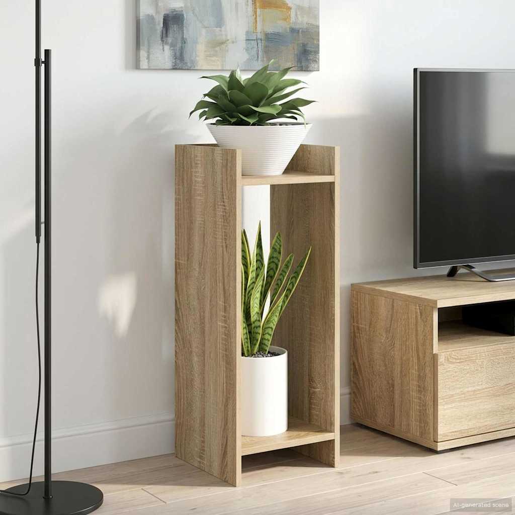 Kasviteline 2 pcs Sonoman tammi 30 x 30 x 80 cm Käsitelty puu