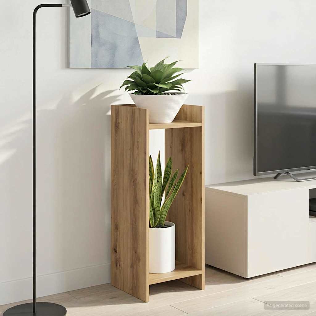 Kasviteline 2 pcs Artisan Tammi 30 x 30 x 80 cm Käsitelty puu