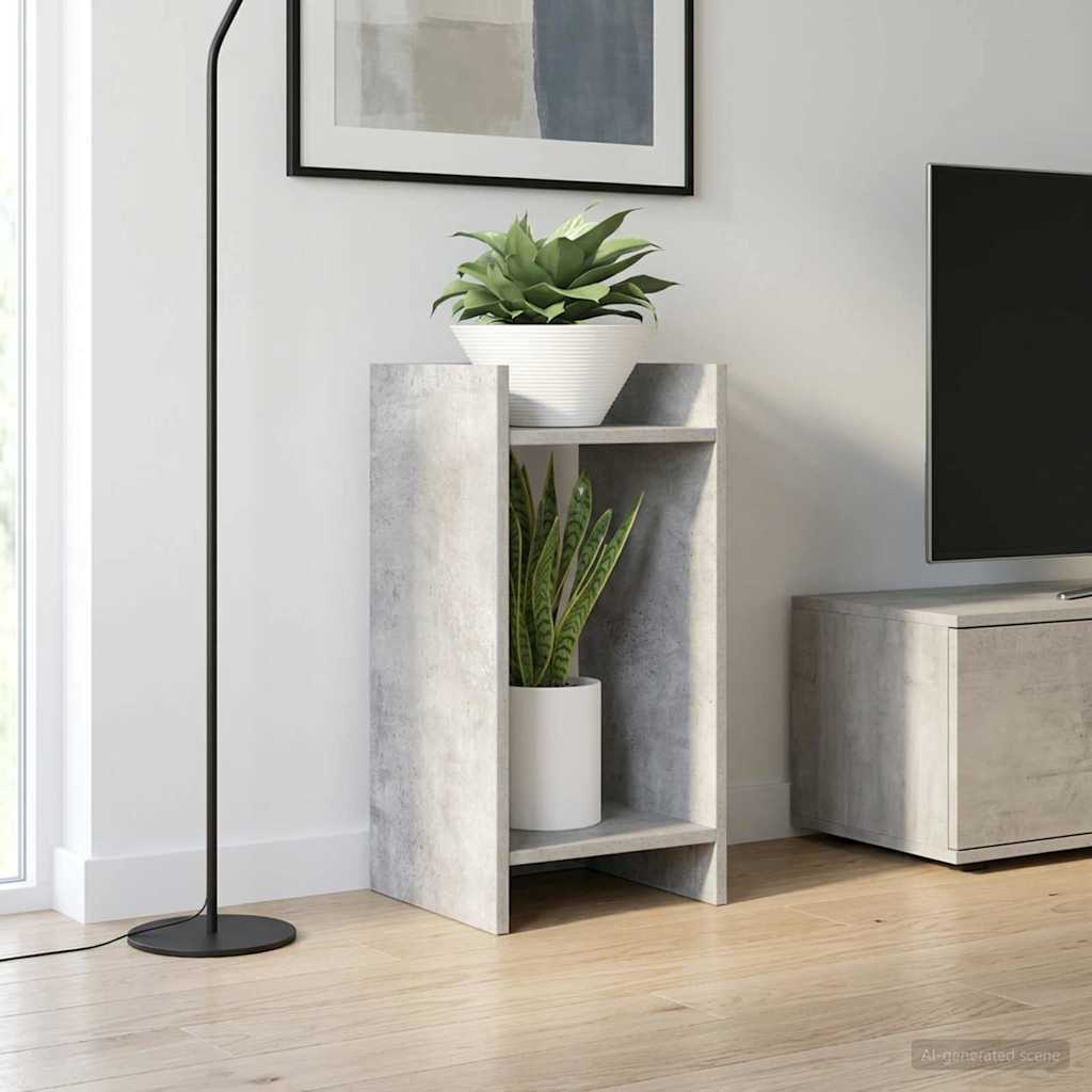 Kasviteline 2 pcs Betoni Harmaa 30 x 30 x 60 cm Käsitelty puu