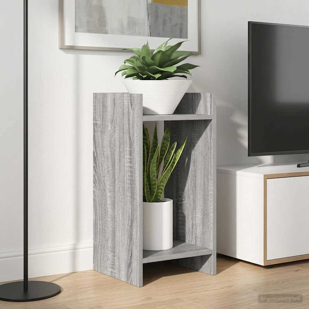 Kasviteline 2 pcs Harmaa Sonoma 30 x 30 x 60 cm Käsitelty puu