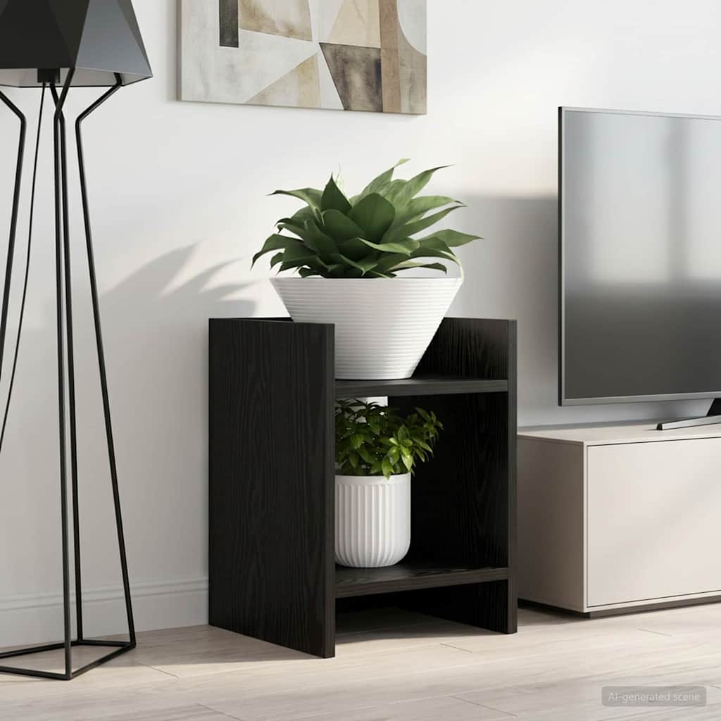 Kasviteline 2 pcs Musta Tammi 30 x 30 x 40 cm Käsitelty puu