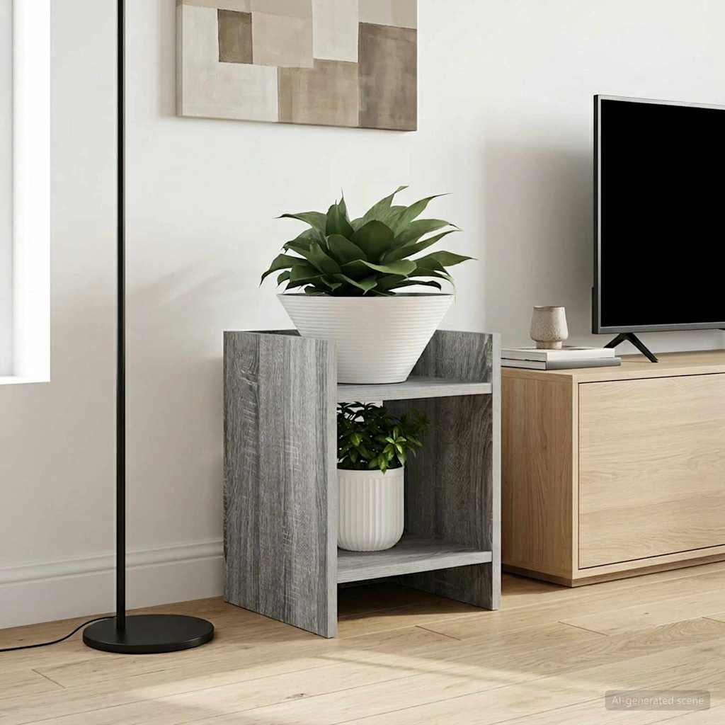 Kasviteline 2 pcs Harmaa Sonoma 30 x 30 x 40 cm Käsitelty puu
