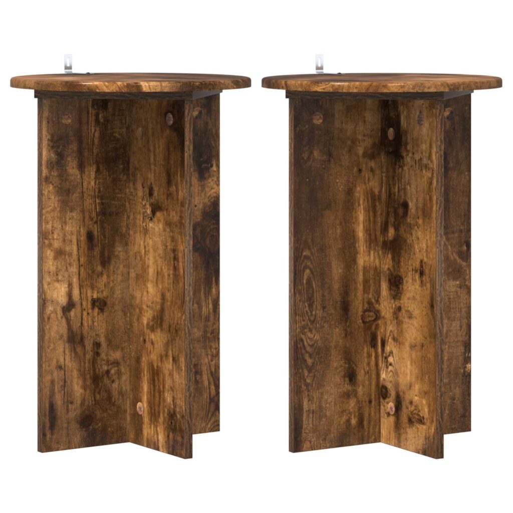 Kasviteline 2 pcs Savutammi Ø40 x 60 cm Tekninen puu