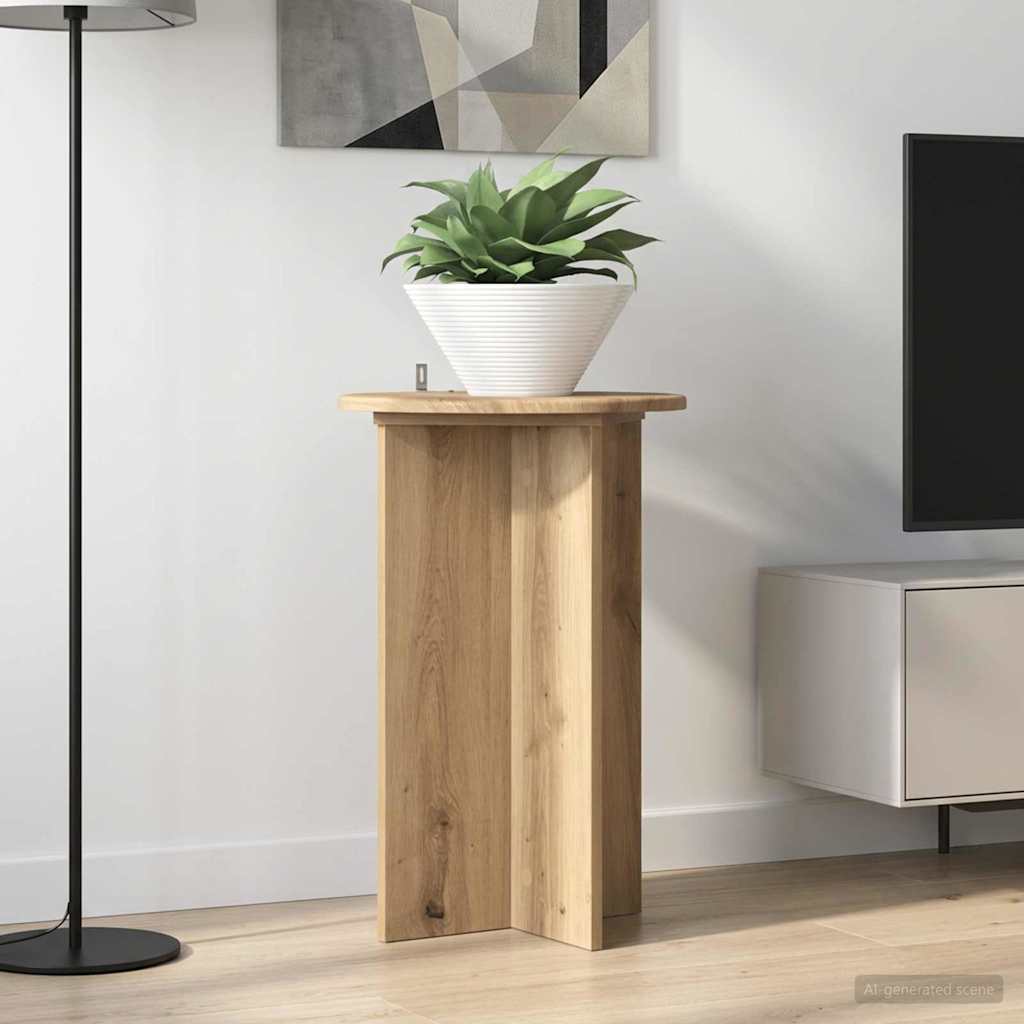 Kasviteline 2 pcs Artisaanitammi Ø40 x 60 cm Tekninen puu