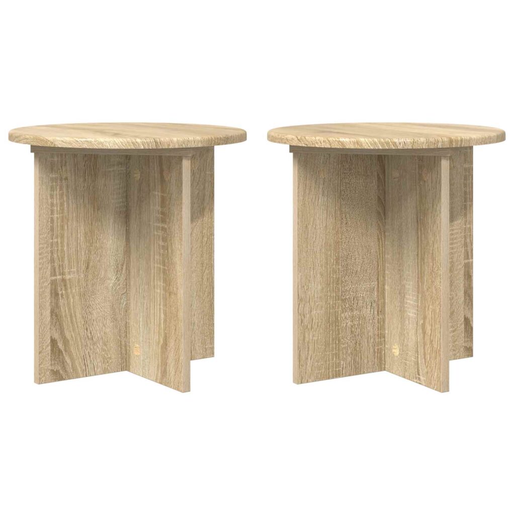 Kasviteline 2 pcs Sonoma-tammi 40 x 40 x 40 cm Tekninen puu