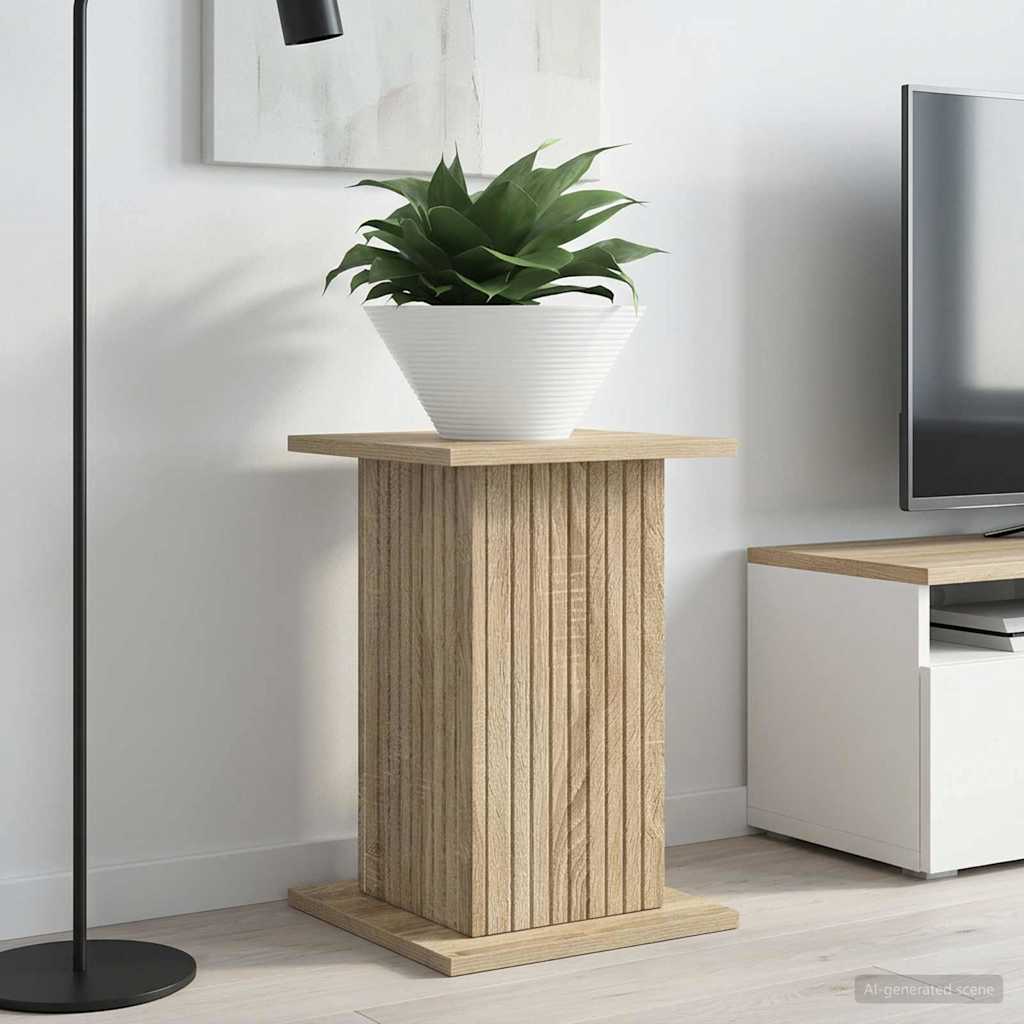 Kasviteline 2 pcs Sonoma-tammi 30,5 x 30 x 43 cm Tekninen puu