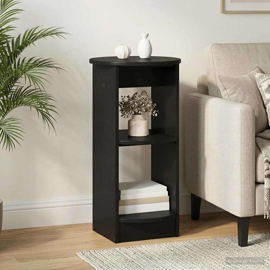 Sivukaappi Musta Käsitelty puu