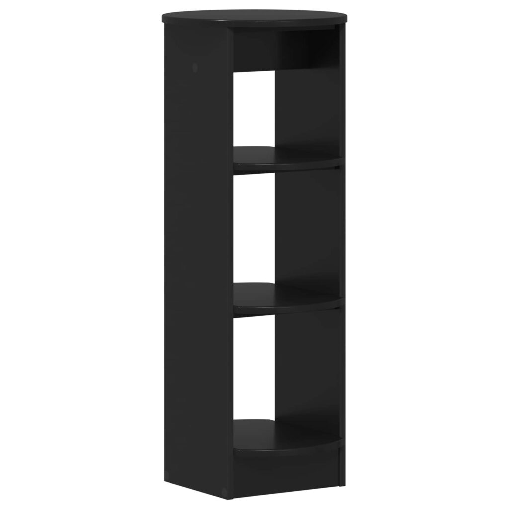 Sivukaappi Musta 40 x 40 x 100 cm Käsitelty puu