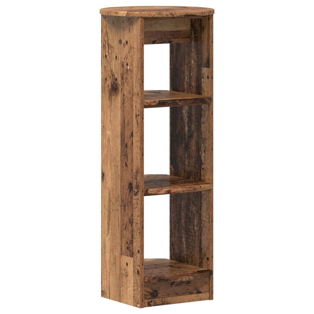 Sivukaappi Vanha puu 40 x 40 x 100 cm Käsitelty puu